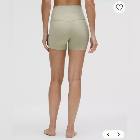 Lululemon Align High-Rise Shorts 4” in Fog Green Size 6 - Picture 2 of 8